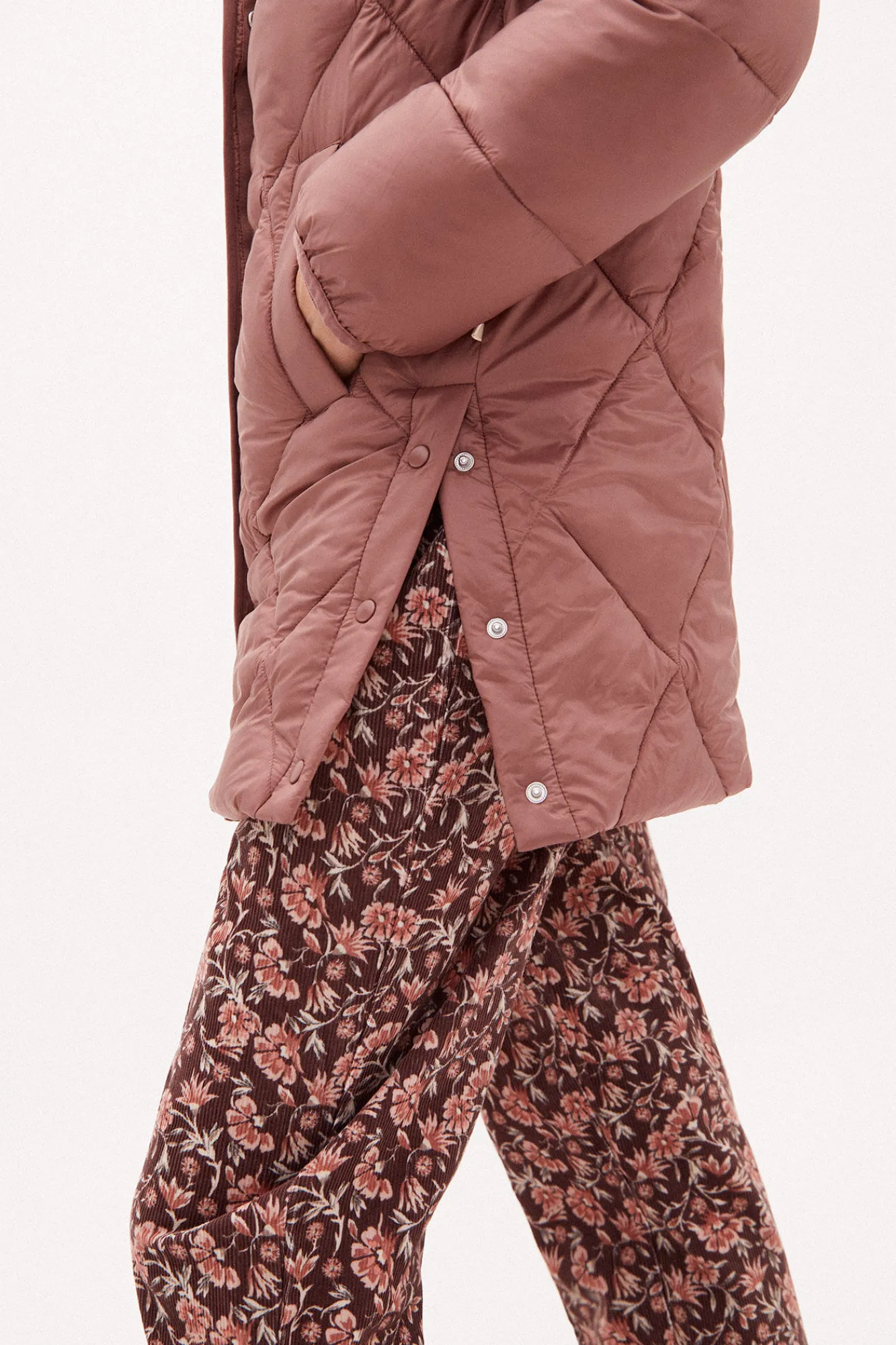 Abrigo Acolchado Con Cuello Envolvente^Hoss Intropia Outlet