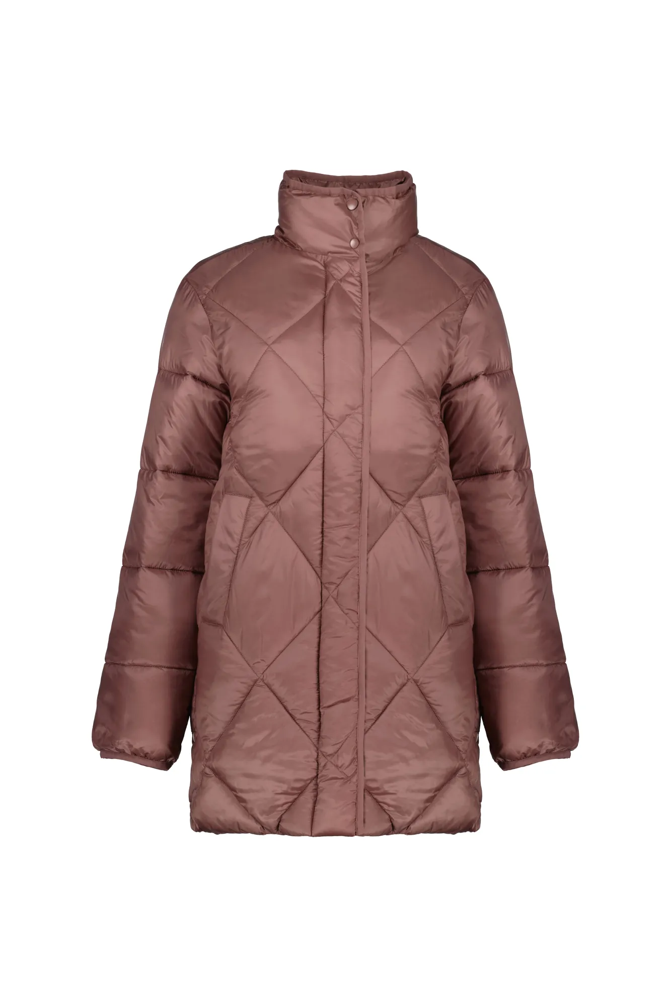 Abrigo Acolchado Con Cuello Envolvente^Hoss Intropia Outlet