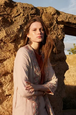Adara Kimono Largo Bordado^Hoss Intropia New