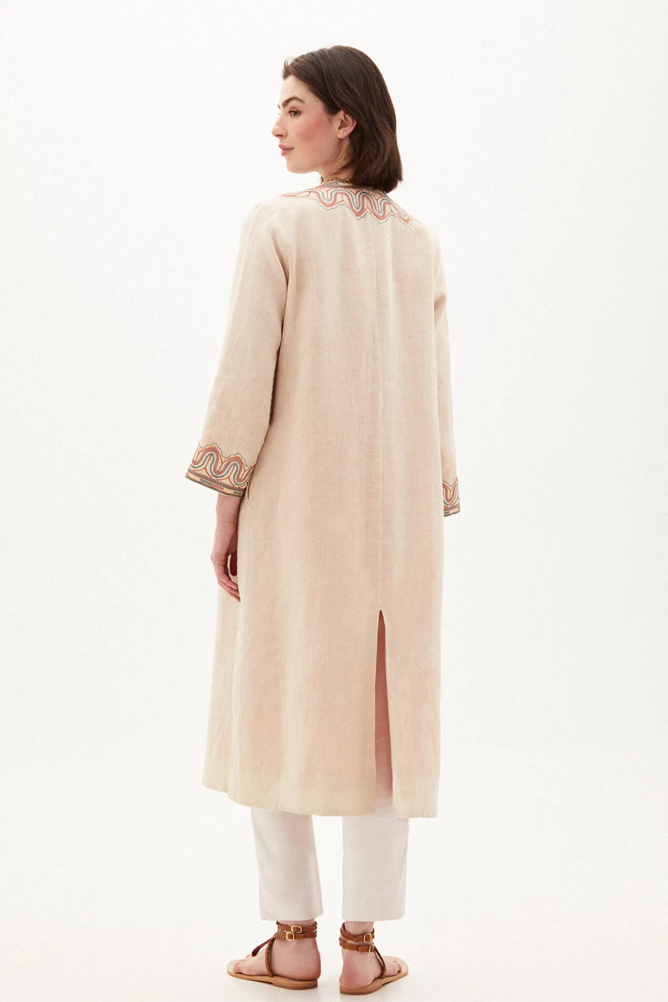 Adara Kimono Largo Bordado^Hoss Intropia New