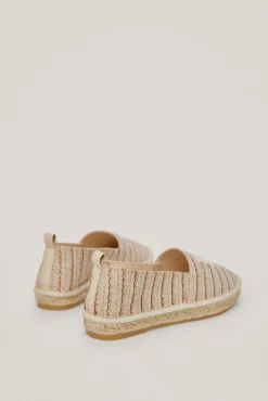Alpargata Rayas Lurex Logo Bordado^Pedro del Hierro Store