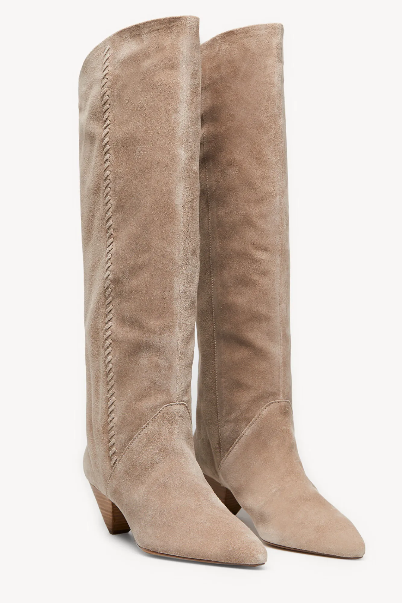 Amanda Botas Altas En Serraje^Hoss Intropia Discount