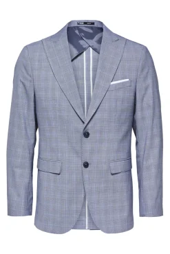 Americana De Cuadros Slim Fit.^Selected Cheap