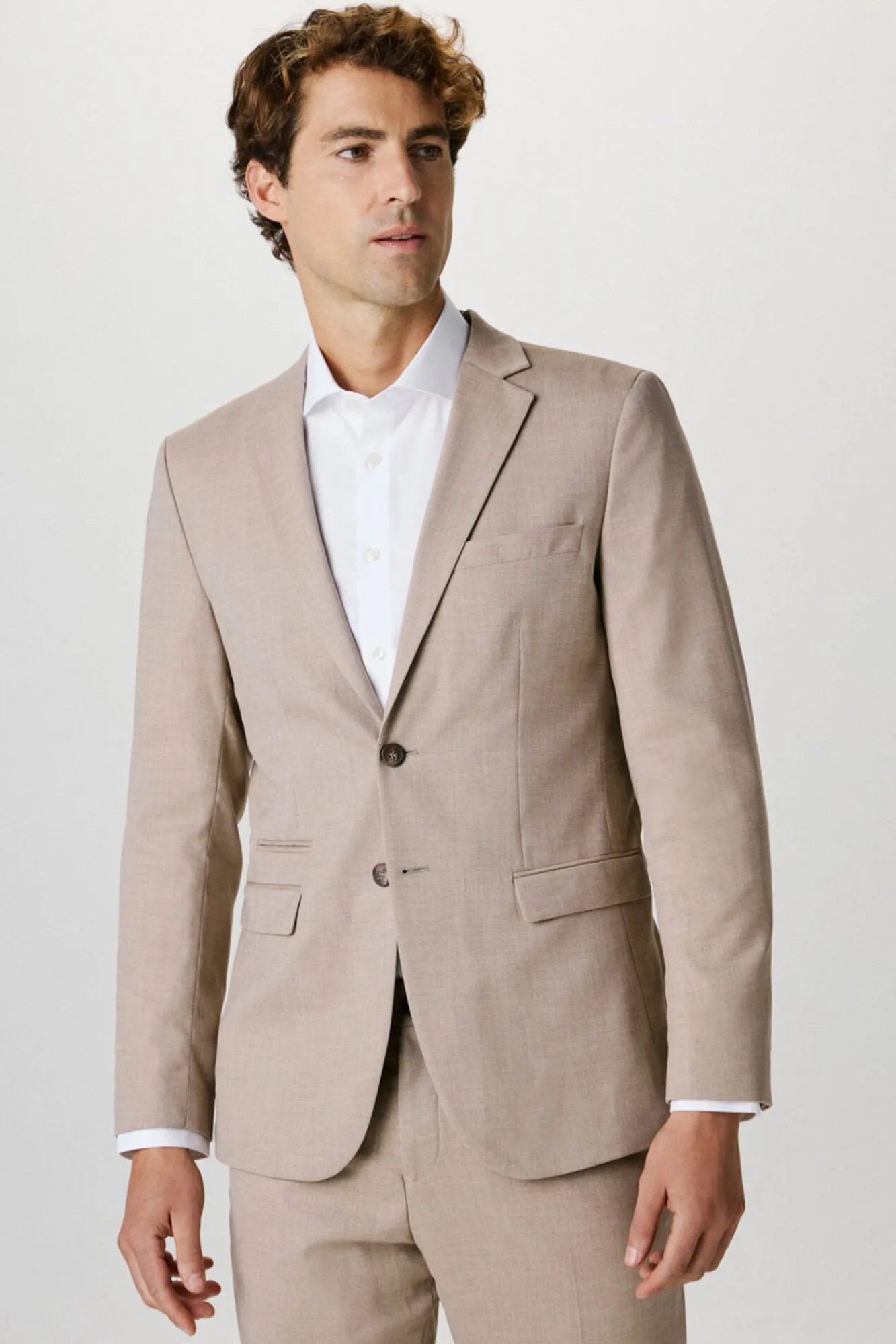 Americana Slim Fit Con Lana^Selected Cheap