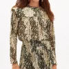 Amira Blusa Fluida Estampada^Hoss Intropia Hot