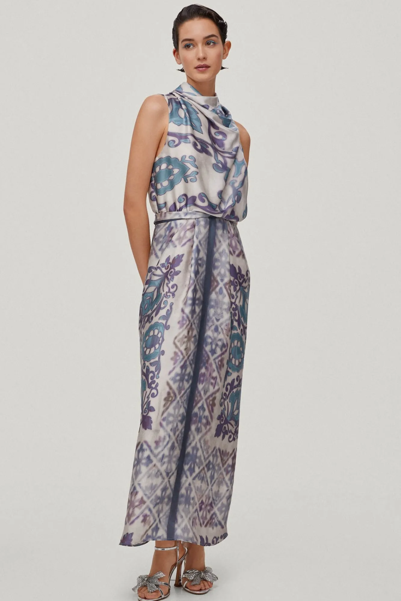 Ana Vestido Escote Panuelo^TFP by Tamara Falco Shop