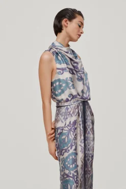 Ana Vestido Escote Panuelo^TFP by Tamara Falco Shop