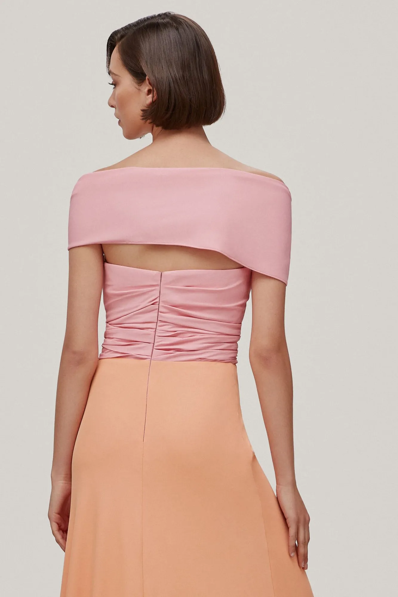 Anita. Vestido Off Shoulder Bicolor^TFP by Tamara Falco Online