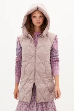 Anna Chaleco Largo Acolchado Con Capucha^Hoss Intropia Discount
