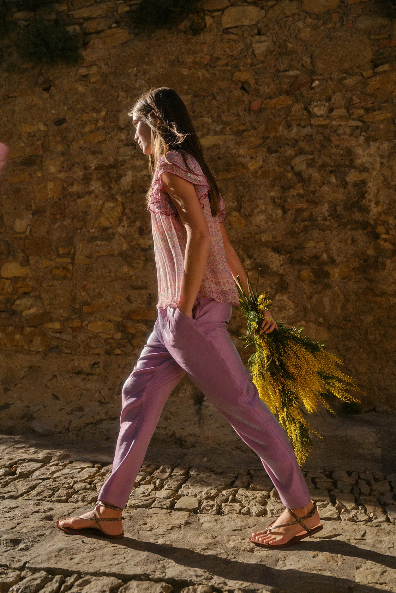 Anna Pantalones Satinados^Hoss Intropia Store