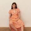 Aurora Vestido Midi Bordado^Hoss Intropia Outlet