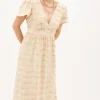 Aurora Vestido Midi Bordado^Hoss Intropia Online
