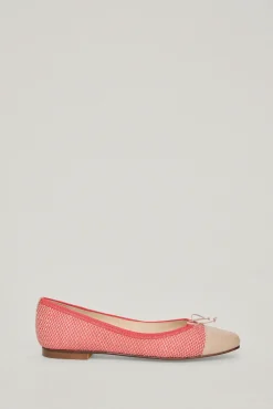Bailarina De Tejido Con Puntera De Piel^Pedro del Hierro Flash Sale