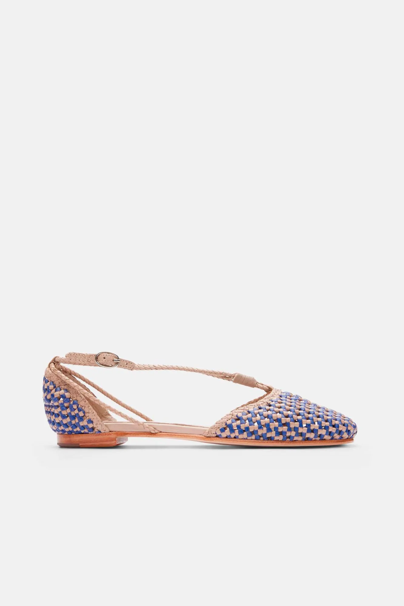 Bailarinas Multicolor De Cordero Trenzado^Lottusse Discount