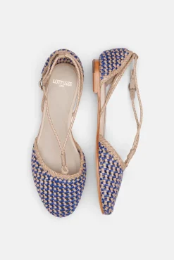 Bailarinas Multicolor De Cordero Trenzado^Lottusse Discount