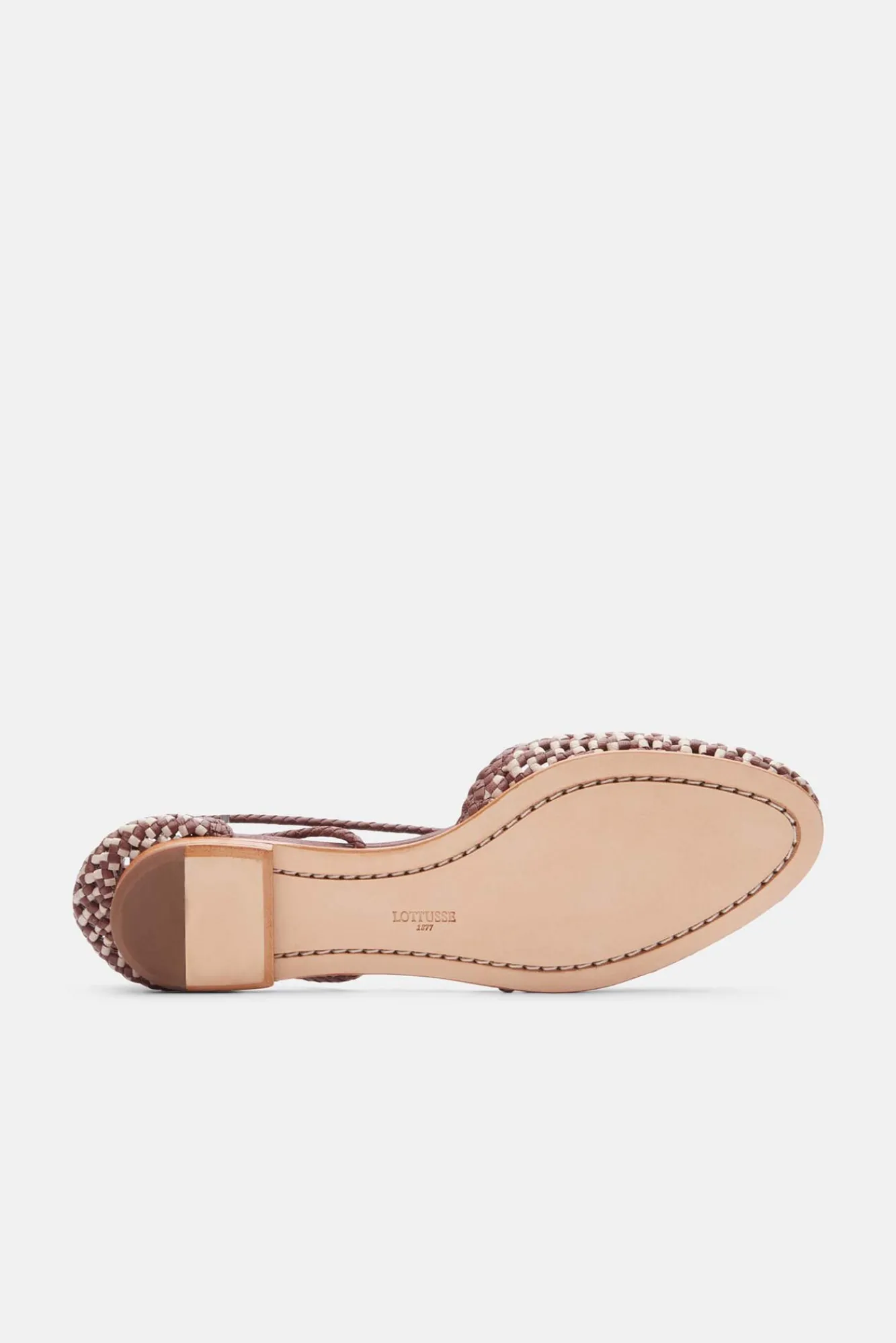 Bailarinas Multicolor De Cordero Trenzado^Lottusse Shop