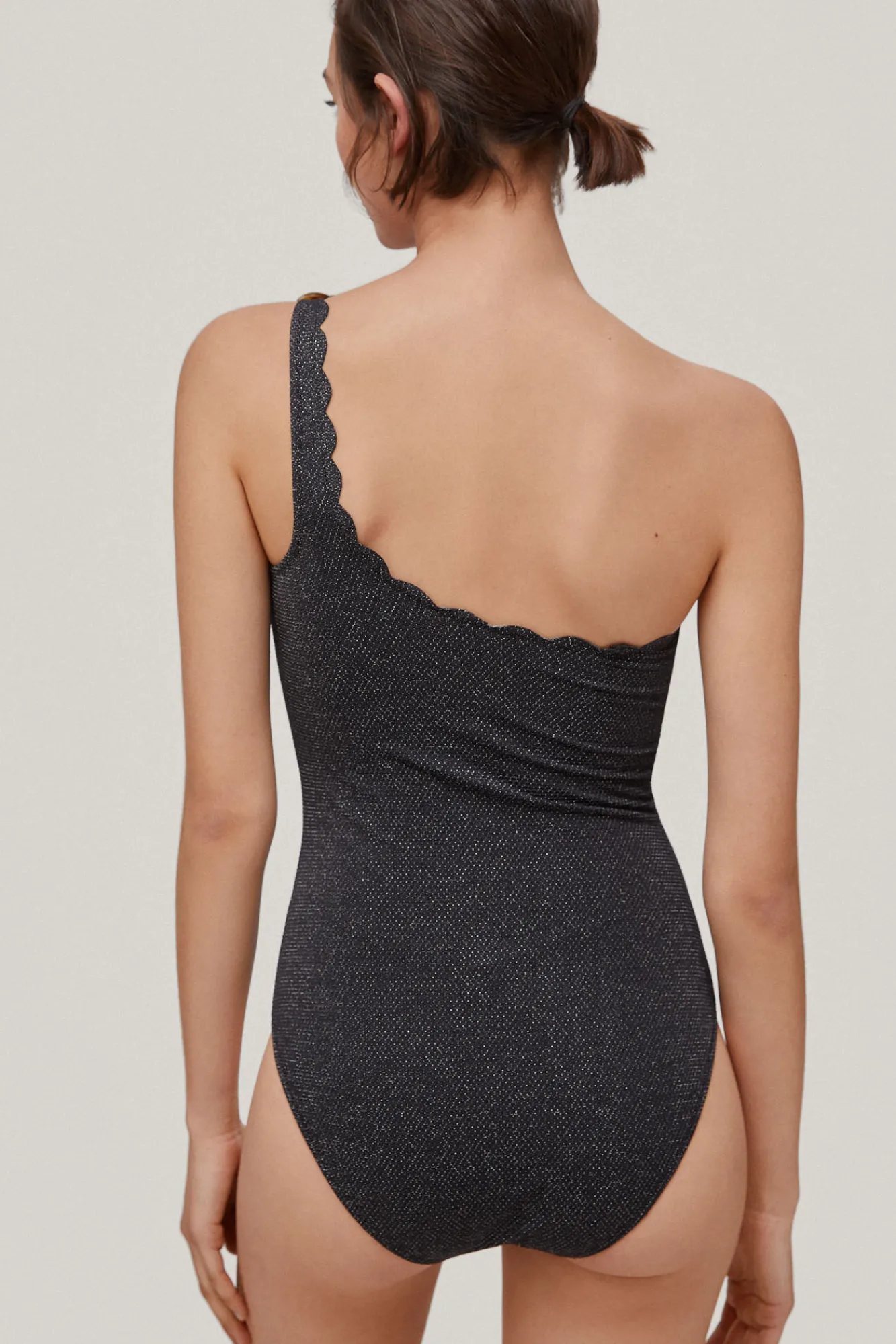 Banador Asimetrico Tejido Lurex Burbuja^Pedro del Hierro Sale