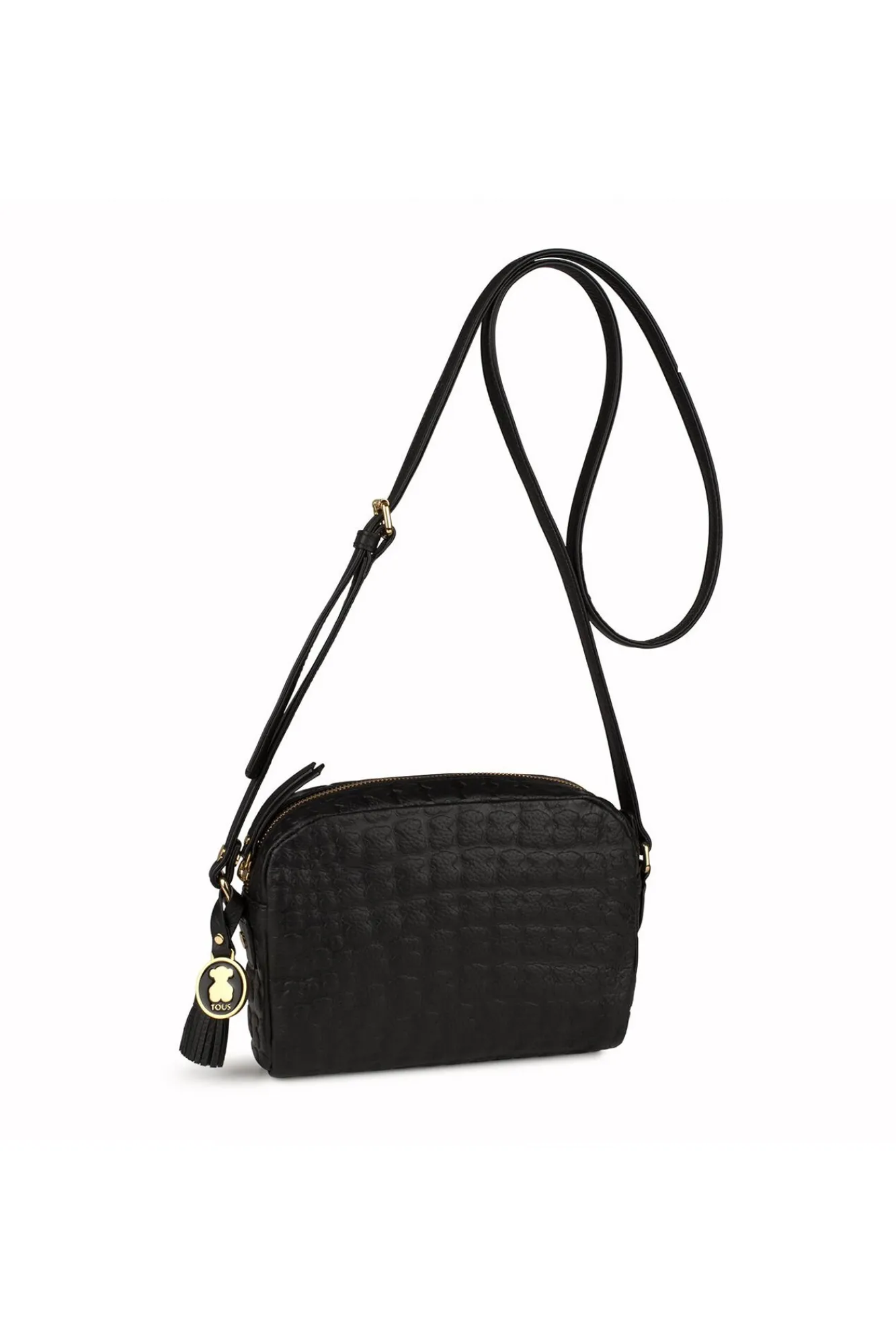 Bandolera De Piel Negra Sherton^Tous Best Sale