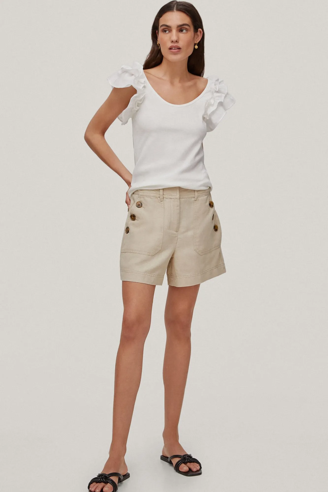 Bermuda Lino Algodon^Pedro del Hierro Shop