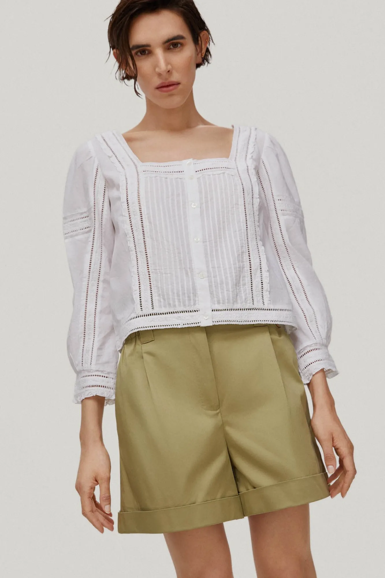 Bermuda Popelin^Pedro del Hierro Shop
