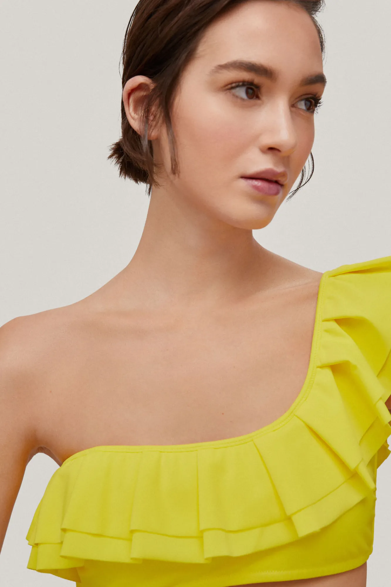 Bikini Top Asimetrico Volante^Pedro del Hierro Fashion