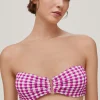 Bikini Top Bandeau En Tejido Vichy^Pedro del Hierro Clearance