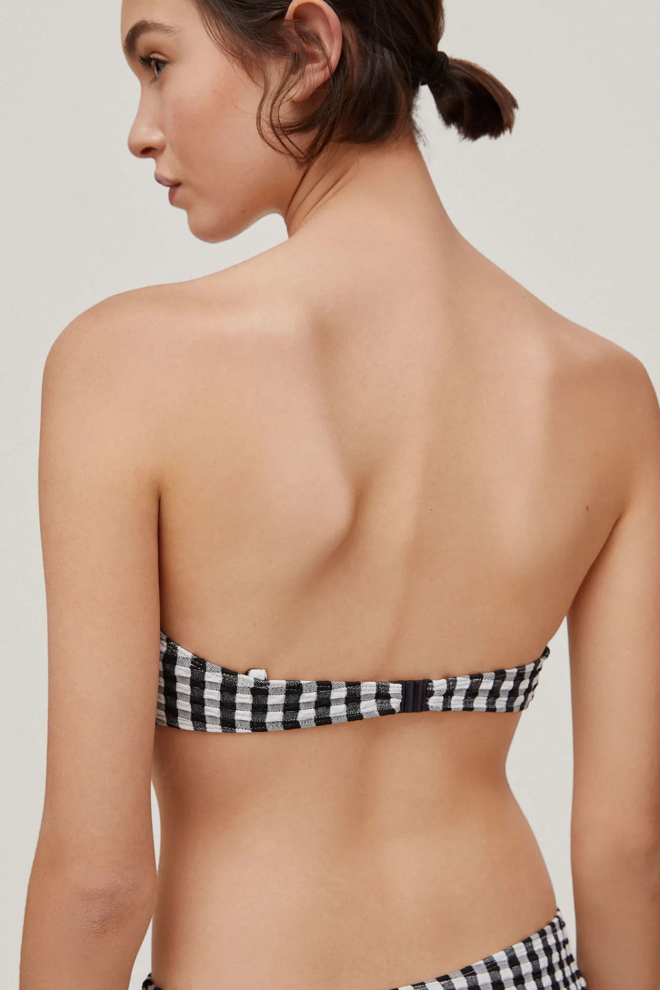 Bikini Top Bandeau En Tejido Vichy^Pedro del Hierro Sale