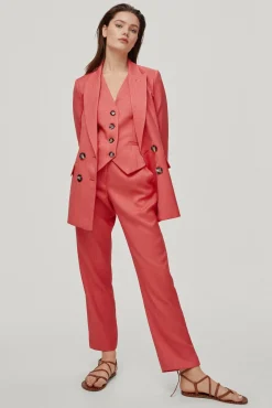 Blazer Cruzada Botones A Contraste.^Pedro del Hierro Hot