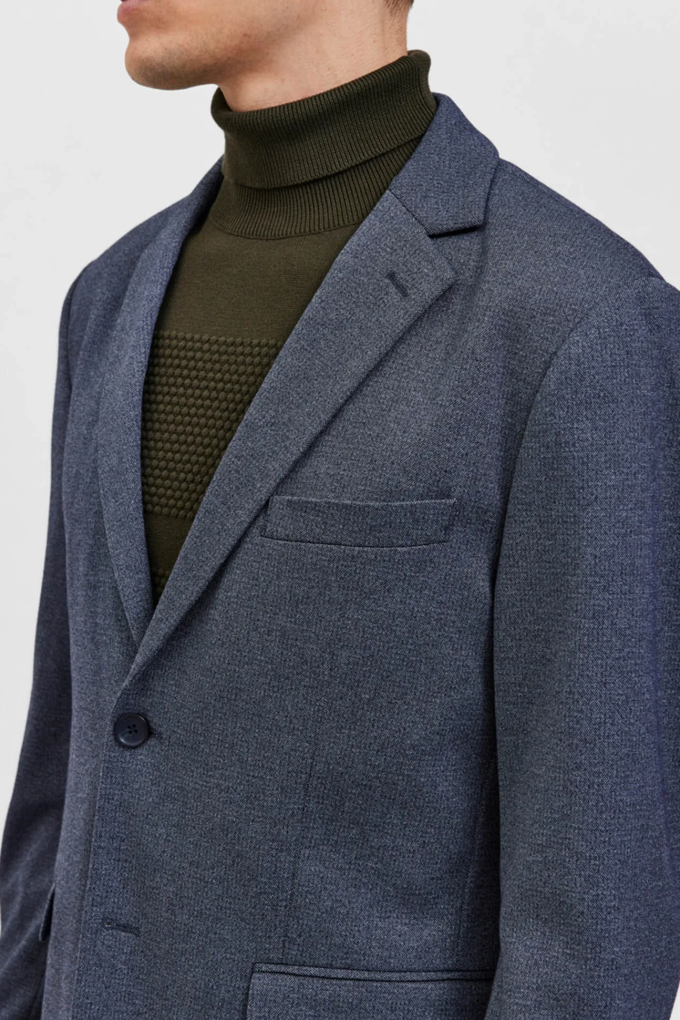 Blazer De Hombre Slim Fit^Selected Discount