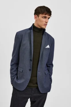 Blazer De Hombre Slim Fit^Selected Discount