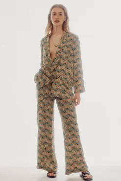 Blazer Fluida Estampada^Slowlove Hot