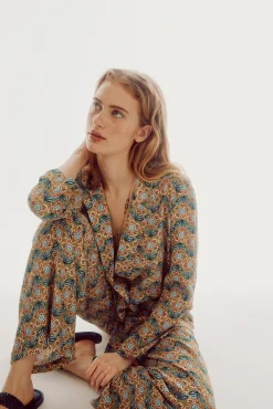 Blazer Fluida Estampada^Slowlove Hot