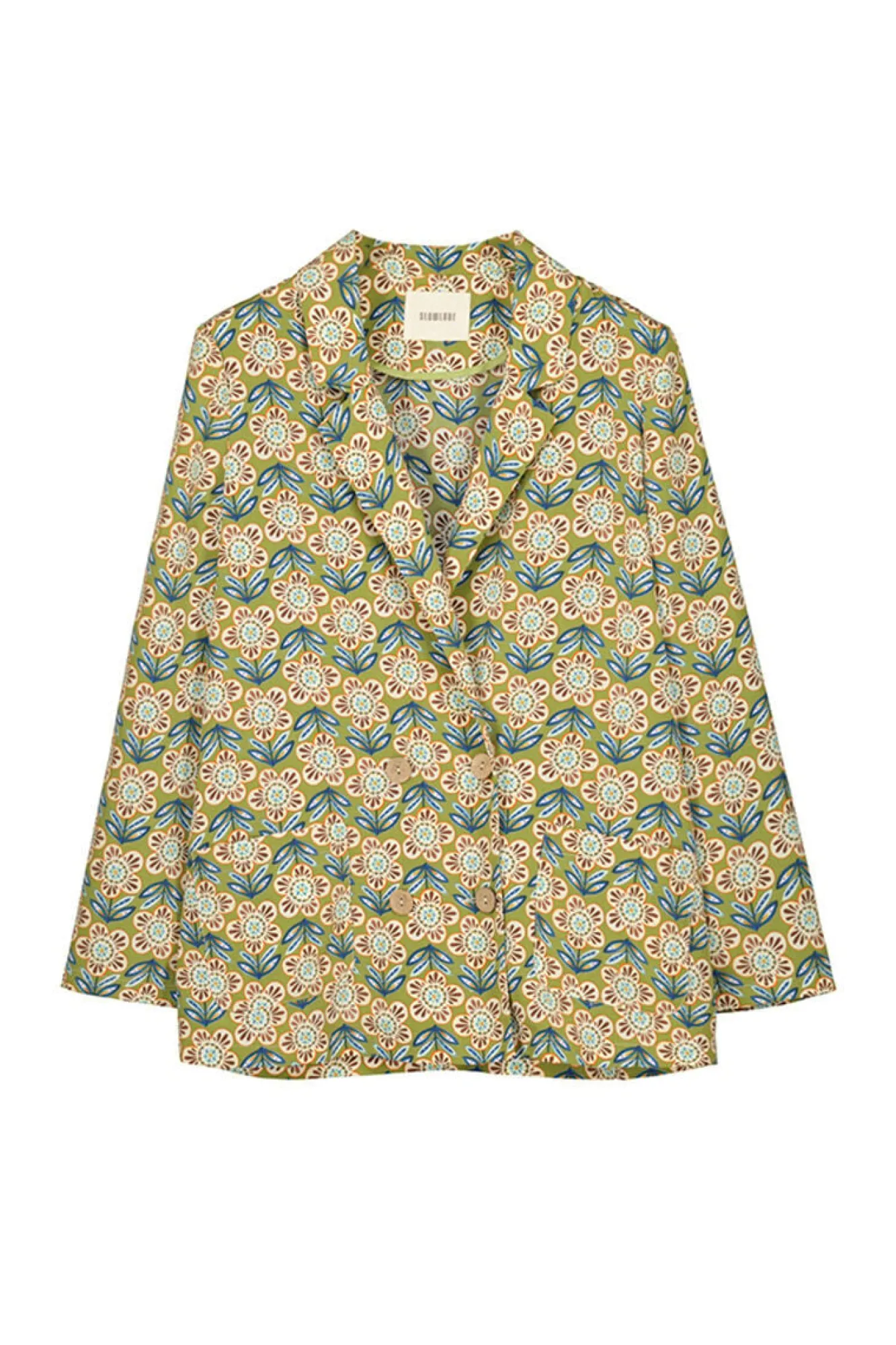 Blazer Fluida Estampada^Slowlove Hot