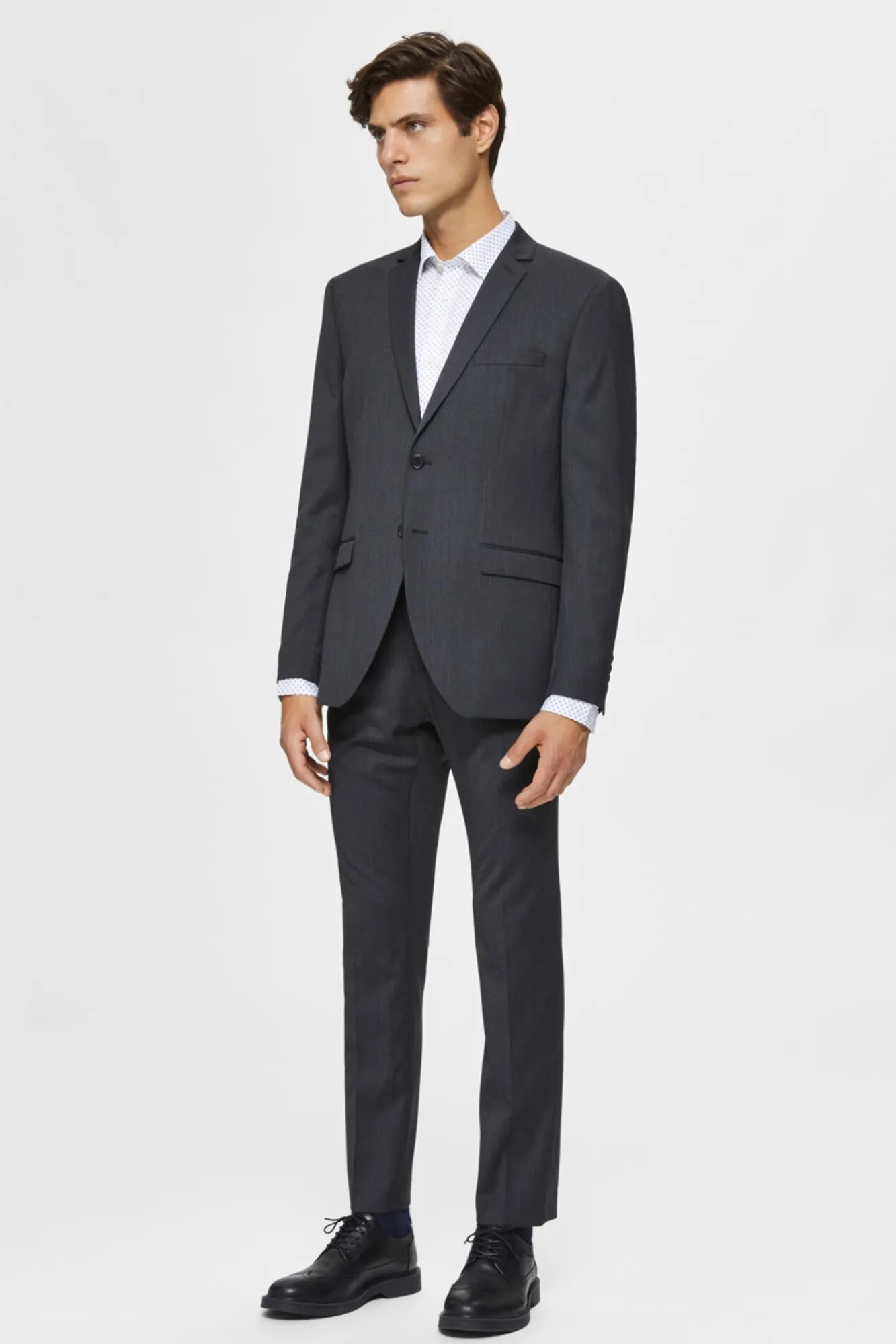 Blazer Slim Con Solapas^Selected Discount
