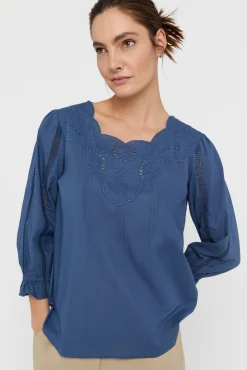 Blusa Bordada^Cortefiel Store