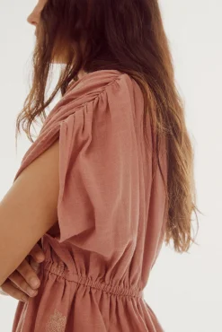 Blusa Bordada A Contraste^Slowlove Fashion