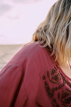 Blusa Bordada Abalorios^Slowlove Outlet
