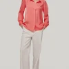 Blusa Camisera Satinada^Pedro del Hierro Fashion