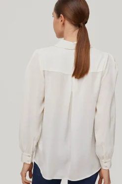 Blusa Camisera Satinada^Pedro del Hierro Online