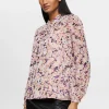 Blusa Chiffon Estampado Floral^Esprit Clearance