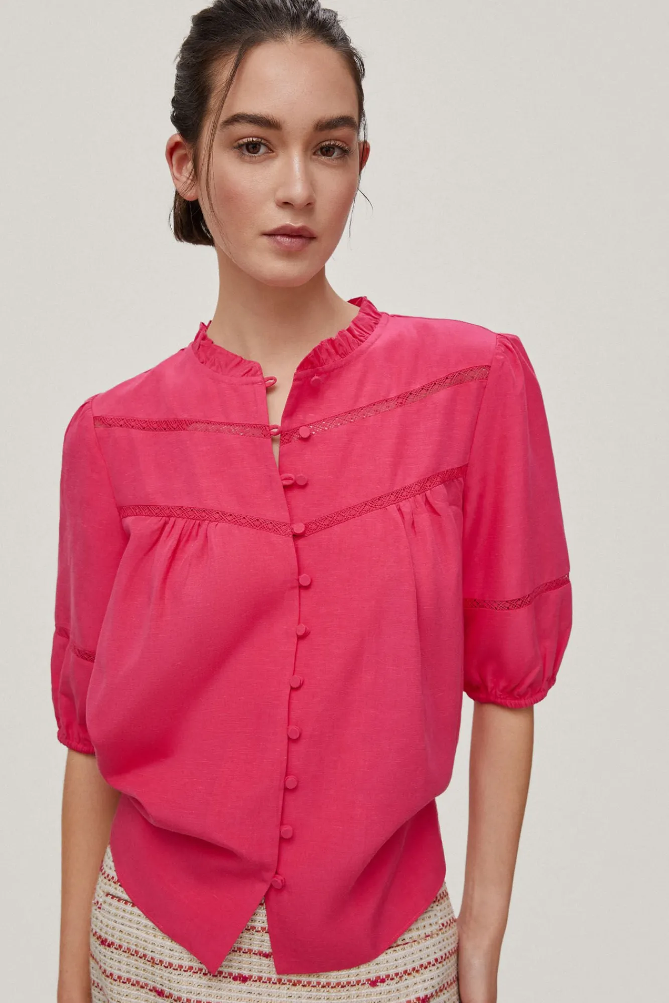 Blusa Con Cintas^Pedro del Hierro Clearance