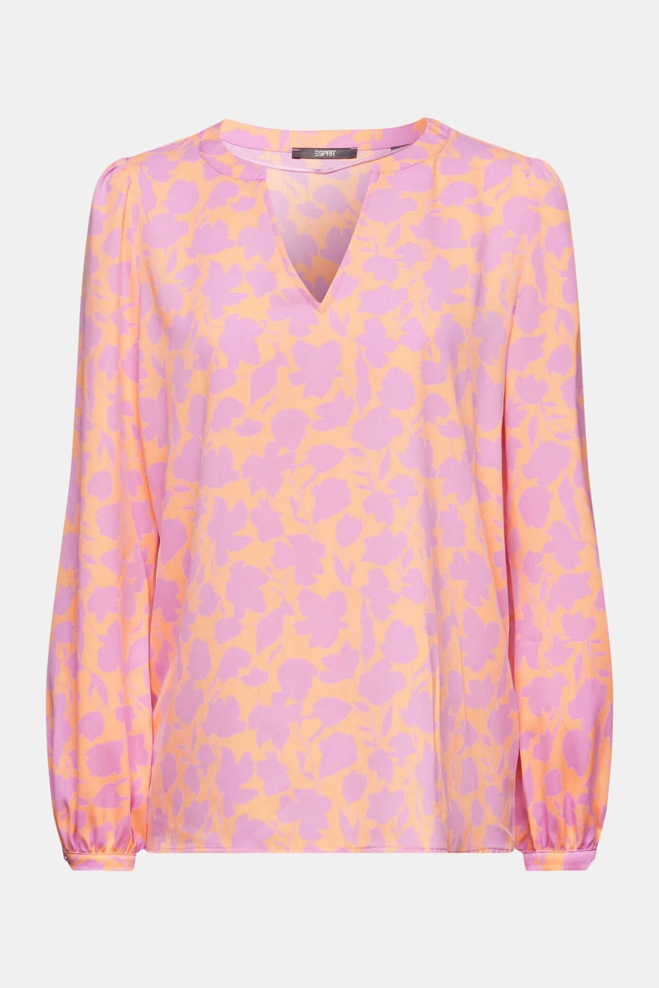 Blusa Corte Recto Estampado Allover^Esprit Clearance
