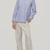 Blusa De Algodon Con Raya Tejida^Pedro del Hierro Fashion