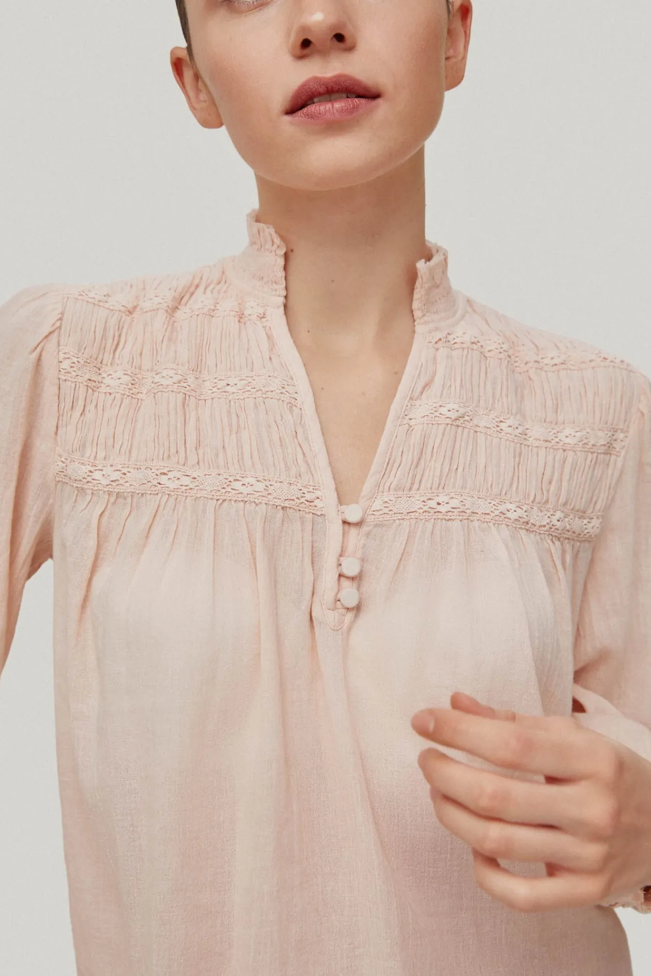 Blusa Detalle Pechera^Pedro del Hierro Cheap