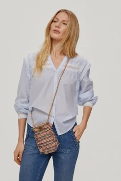 Blusa En Rayas Con Cintas^Pedro del Hierro New