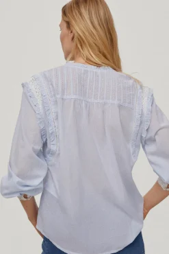 Blusa En Rayas Con Cintas^Pedro del Hierro New