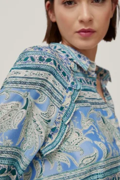 Blusa En Viscosa Estampada^Pedro del Hierro Clearance