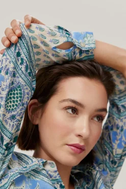 Blusa En Viscosa Estampada^Pedro del Hierro Clearance