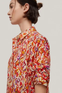 Blusa Estampada Detalle En Puno^Pedro del Hierro Cheap