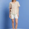 Blusa Estampado Floral Con Algodon^Esprit Fashion